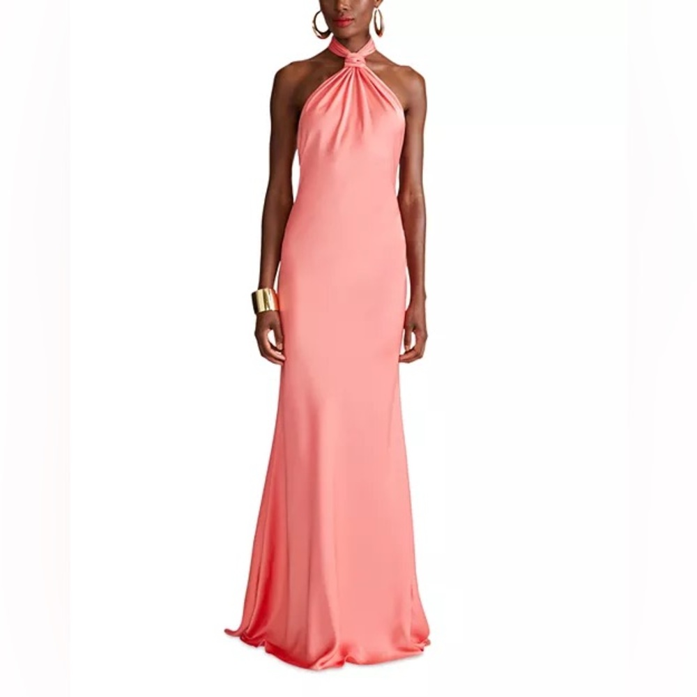 Halston Emie Gown in Satin 💗